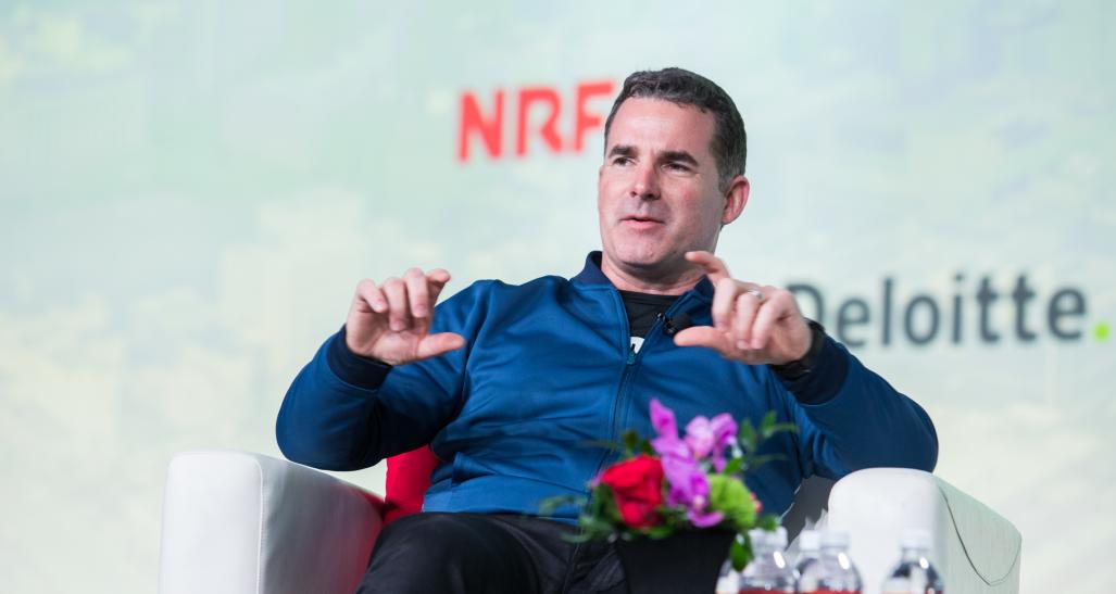 Under Armour's Kevin Plank speaks at NRF 2020