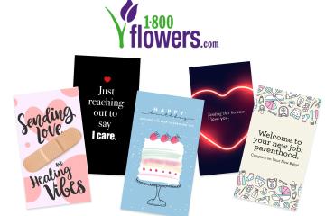 ecards from 1-800-Flowers