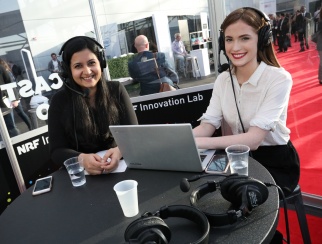 Hilary Milnes joins Shareen Pathak to record the Glossy Podcast