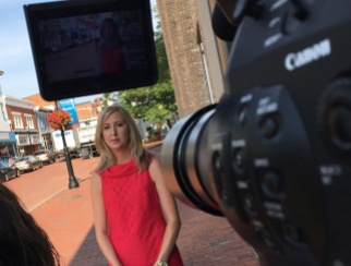 Interviewing MRA President Cailey Locklair Tolle in Annapolis