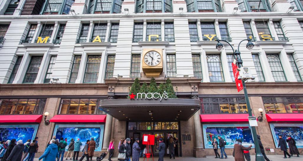 Macy's new york location during the holidays