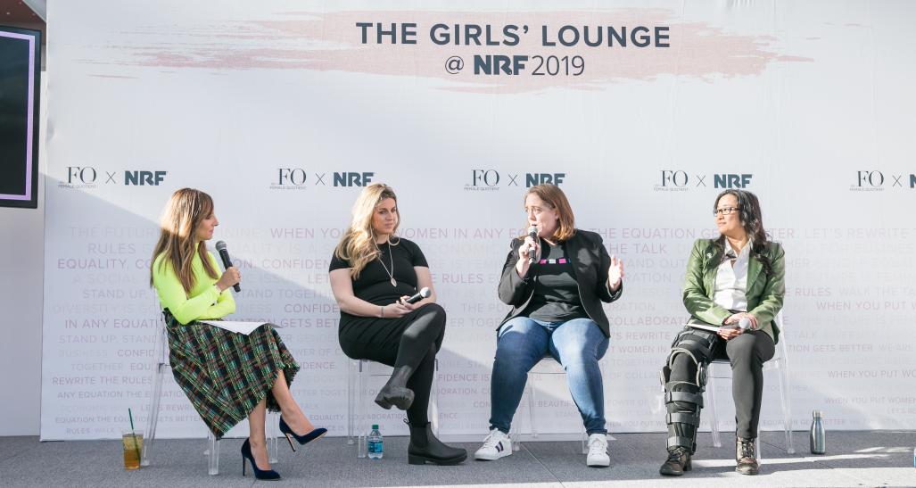 Girl's Lounge at NRF 2019 - Marketing Equality session