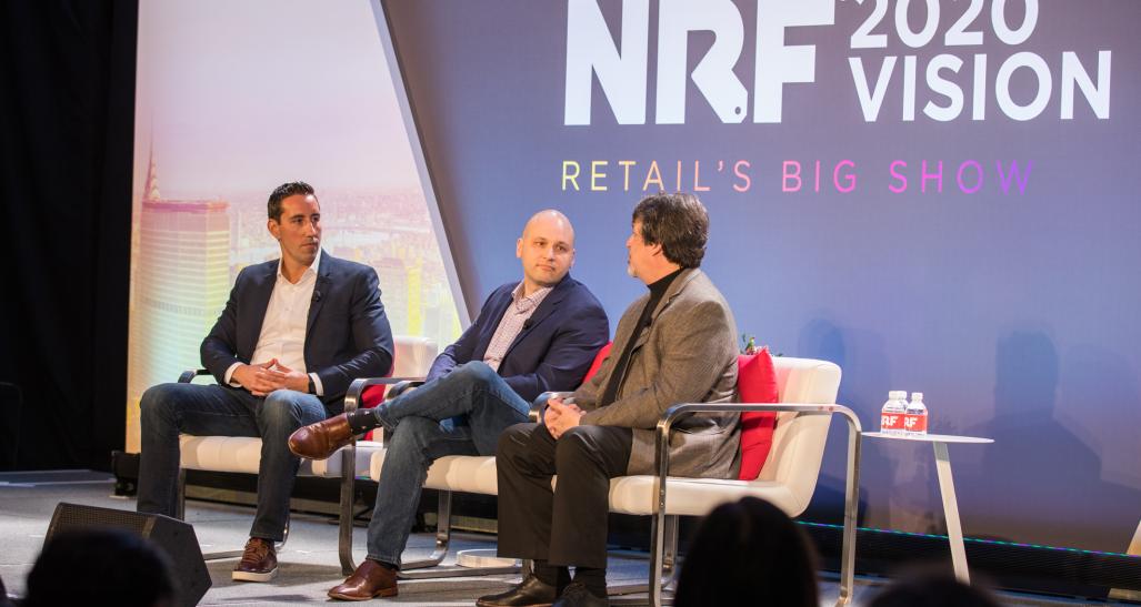 Rich Agostino, Adam Mishler and Dave Estlick speak at NRF 2020