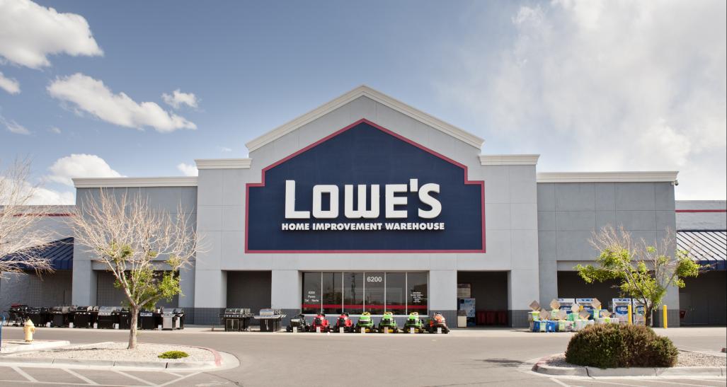 Lowe's Home Improvement hard goods hot 100 retailers