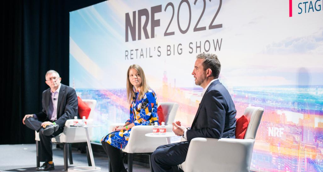 Scot Case, National Retail Federation, Zach Freeze, Walmart, Saskia van Gendt, Rothy’s