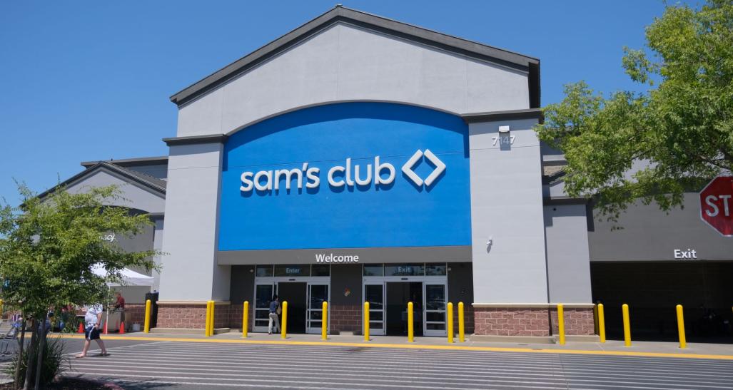Sam's Club store.