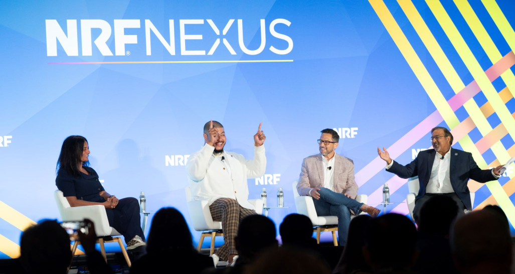 Retail leaders speaking at NRF Nexus 2024.