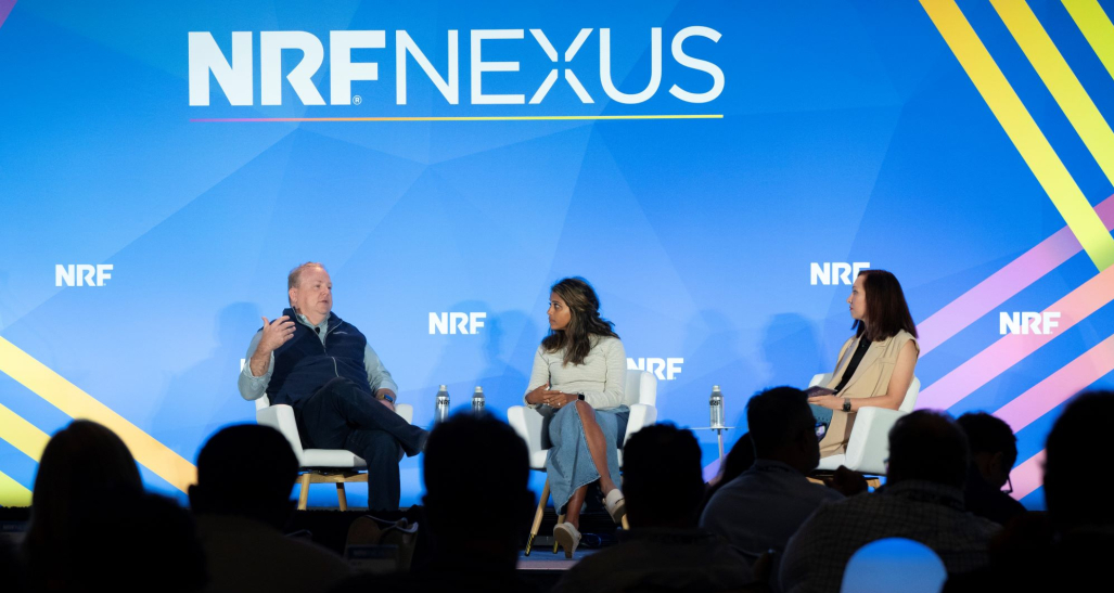 Retail leaders speaking at NRF Nexus 2024.