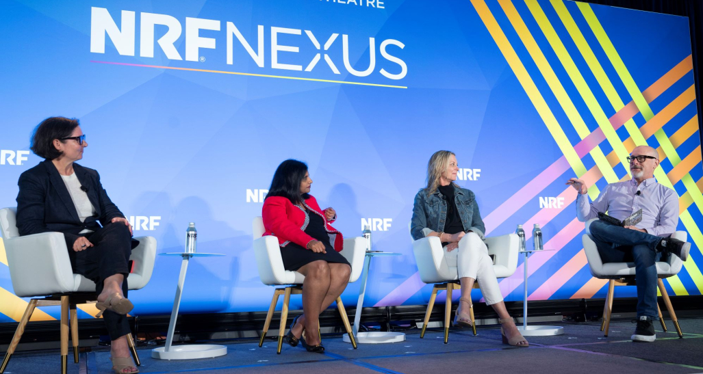 Retail leaders speaking at NRF Nexus 2024.