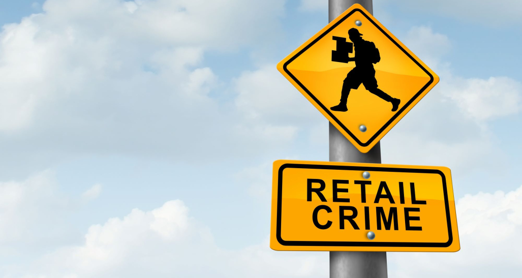 Retail crime sign