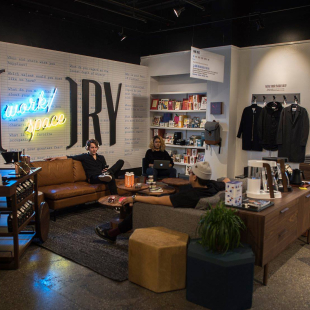 interior of STORY nyc office