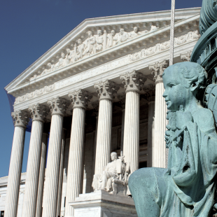 US Supreme Court statue