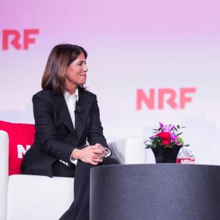 Helena Foulkes with Matt Shay at NRF 2020