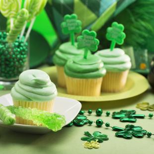 St. Patricks Day cupcakes