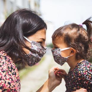 Retailers promoting masks for safety and style