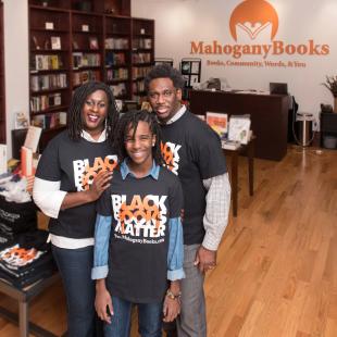 Ramunda, Derrick and Mahagony Young of MahoganyBooks