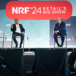 Suresh Krishna, CEO and president of Northern Tool + Equipment at NRF 2024: Retail's Big Show.