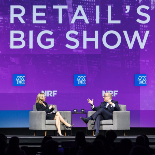 Saks CEO Marc Metrick at Retail's Big Show.