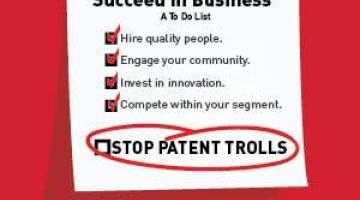 a checklist of ways to succeed in business including stopping patent trolls
