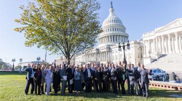 Individuals on Capitol Hill for Fight Retail Crime Day 2023.