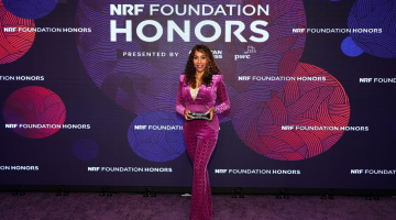 Mecca Mitchell at the 2024 NRF Foundation Honors.