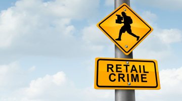 Retail crime sign