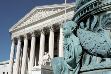 US Supreme Court statue