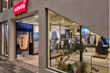Levi's Kyoto store front. 