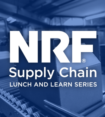 NRF Supply Chain Lunch and Learns logo