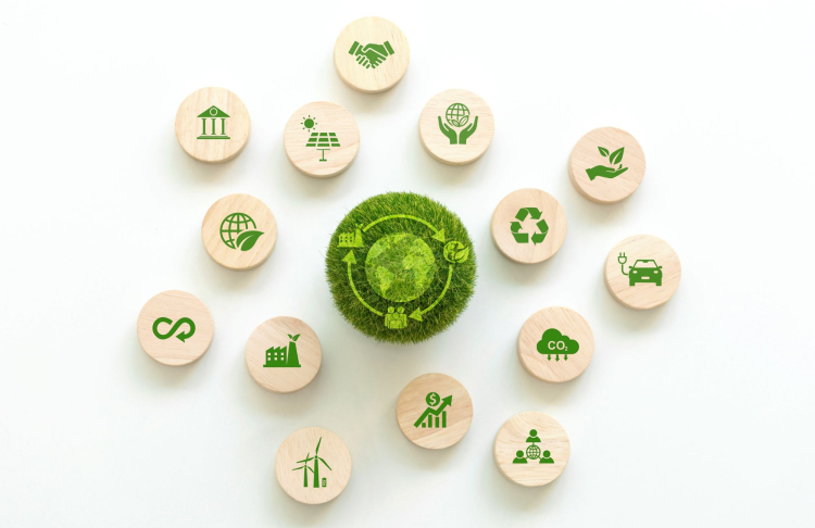 circular economy icons